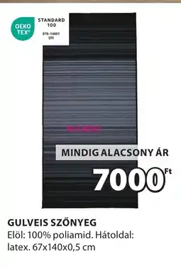 JYSK Gulveis szőnyeg ajánlat