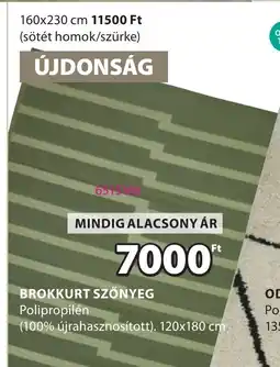 JYSK Brokkurt szőnyeg ajánlat