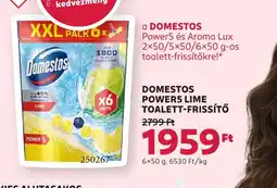 Rossmann Domestos powers lime toalett-frissítő ajánlat