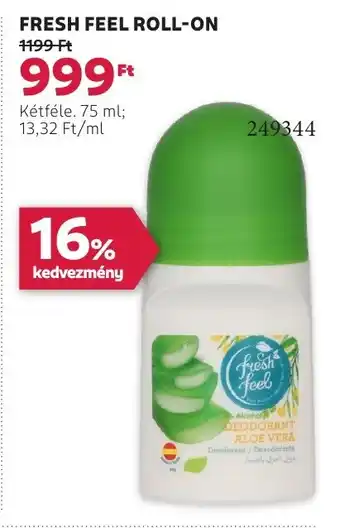 Rossmann Fresh feel roll-on ajánlat