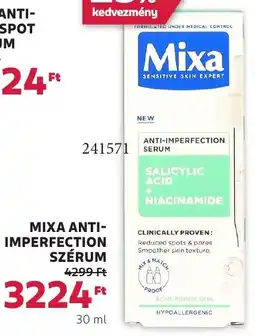 Rossmann Mixa anti- dark spot szérum ajánlat