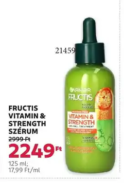 Rossmann Fructis vitamin & strength szérum ajánlat