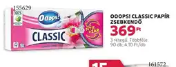 Rossmann Ooops! Classic papír zsebkendő ajánlat