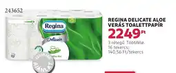 Rossmann Regina delicate aloe verás toalettpapír ajánlat