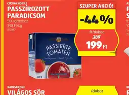 ALDI Cucina nobile Passzírozott Paradicsom ajánlat