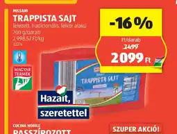 ALDI Milram Trappista Sajt ajánlat