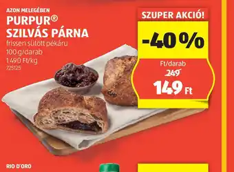 ALDI Purpur Szilvás Párna ajánlat