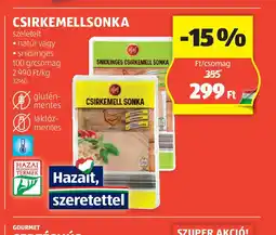 ALDI Csirkemellsonka ajánlat