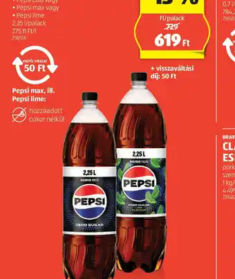 ALDI Pepsi Szénsavas Üd CHARDONNAYtőital ajánlat