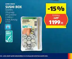 ALDI Good Choice Sushi Box ajánlat