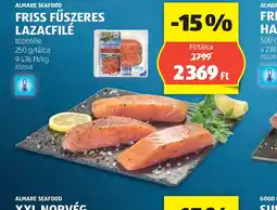 ALDI Almare Seafood Friss Fűszeres Lazacfilé ajánlat