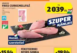 ALDI Friss csirkemellfilé ajánlat