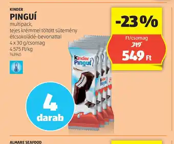 ALDI Kinder Pingui ajánlat