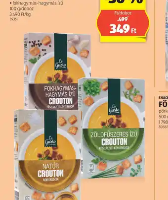 ALDI Le Gusto Croûton Zsemlekocka ajánlat