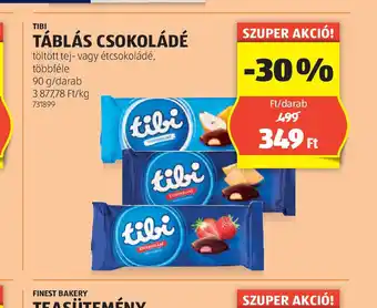 ALDI TÁBLÁS CSOKOLÁDÉ ajánlat