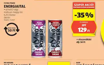 ALDI Flying Power Energiital ajánlat