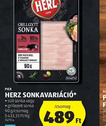 ALDI Herz Sonka Variáci ajánlat