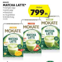 ALDI Mokate Matcha Latte ajánlat