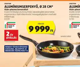 ALDI Crefton Alumíniumserpenyő, Ø 28 cm ajánlat