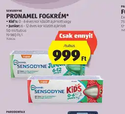 ALDI Sensodyne Pronamel Fogkrém ajánlat