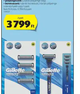 ALDI Gillette Mach3 Sport Ptpenge- vagy Borotvaszett ajánlat