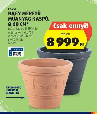 ALDI Nagy méretű műanyag kasp ajánlat