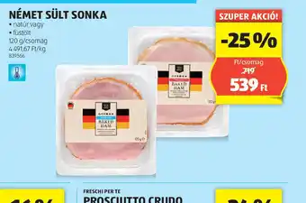 ALDI Német Sült Sonka ajánlat