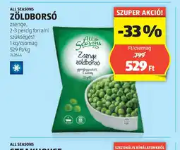 ALDI All Seasons Zöldbors ajánlat