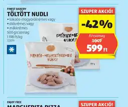 ALDI Finist Bakery Töltött nudli ajánlat