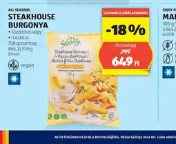 ALDI All Season Steakhouse Burgonya ajánlat