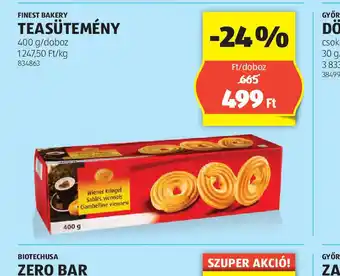 ALDI Finest Bakery Teásütemény ajánlat