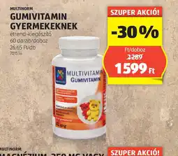 ALDI Multivitamin Gumivitamin Gyerekeknek ajánlat