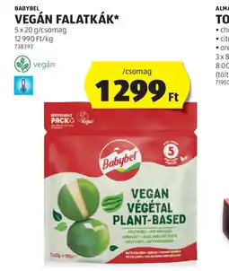 ALDI Babybel Vegán Falatkák ajánlat