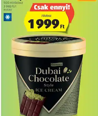 ALDI Gamenena Dubai Jégkrém ajánlat