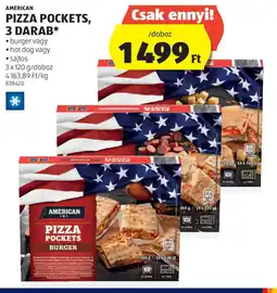 ALDI American Pizza Pockets ajánlat