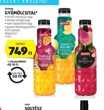 ALDI Gramini Gyümölcsital ajánlat