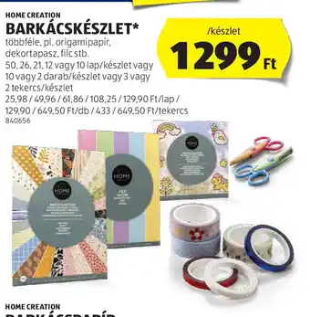 ALDI Home Creation Barkács készlet ajánlat