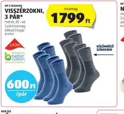 ALDI UP 2 Fashion Visszerzokni ajánlat