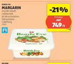 ALDI Bords Eve Margarin ajánlat