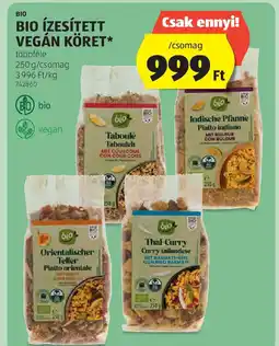 ALDI Bio ÍzesÍtett vegán köret ajánlat