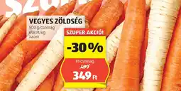 ALDI Vegyes Zöldség ajánlat