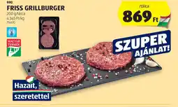 ALDI BBQ Friss grilburger ajánlat