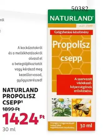 Rossmann Naturland propolisz csepp ajánlat