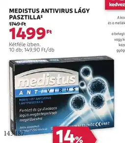 Rossmann Medistus antivirus lágy pasztilla ajánlat