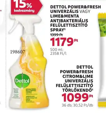 Rossmann Dettol power&fresh univerzális stb. ajánlat