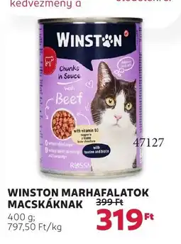 Rossmann Winston marhafalatok macskáknak ajánlat