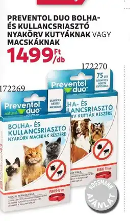 Rossmann Preventol duo bolha- stb. ajánlat