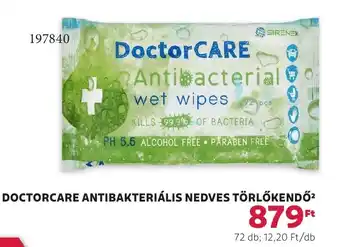 Rossmann Doctorcare antibakteriális nedves törlőkendő ajánlat