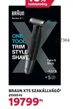 Rossmann Braun xt5 szakállvágó ajánlat