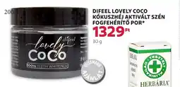 Rossmann Difeel lovely coco kókuszhéj aktivált szén fogfehérítő por ajánlat